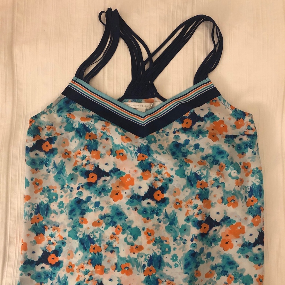 Lauren Conrad Strappy Blouse